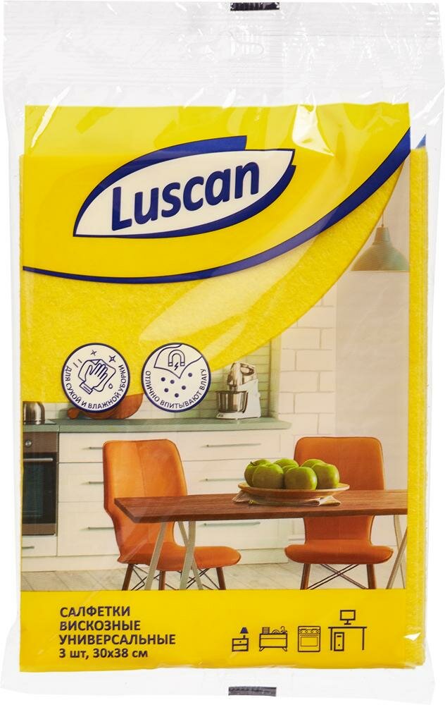 Салфетки Luscan универсальные 30 x 38 см