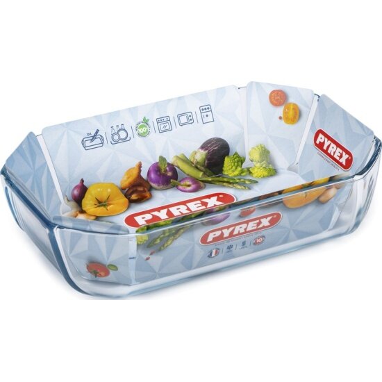 Блюдо Pyrex для запекания и выпечки INSPIRATION 27x18см прямоугольное 293B000