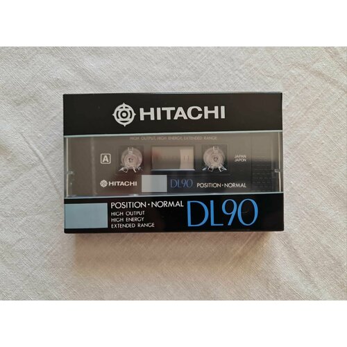 Аудиокассета HITACHI LN 90 1 рубль 1989г