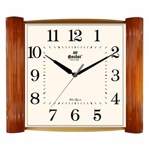 Деревянные бесшумные настенные часы с плавной секундной стрелкой