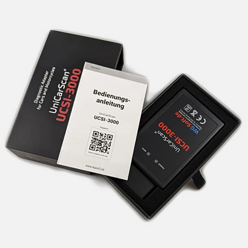 Unicarscan UCSI-3000 Wi-Fi ENET WLAN диагностический адаптер с кабелем Ethernet для BootMod3 xDelete xHP Flashtool и т. д. — фото 1