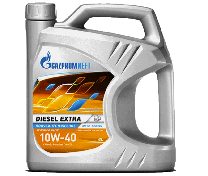Масло моторное Gazpromneft Diesel Extra 10W-40 полусинтетическое 4 л