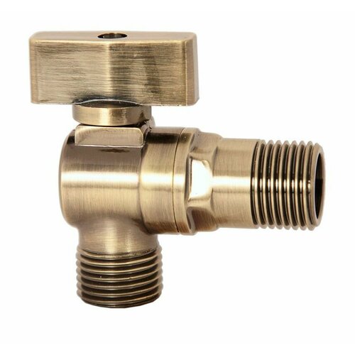 фото Кран kaiser 261an/266 -1/2"х1/2" угловой бронза