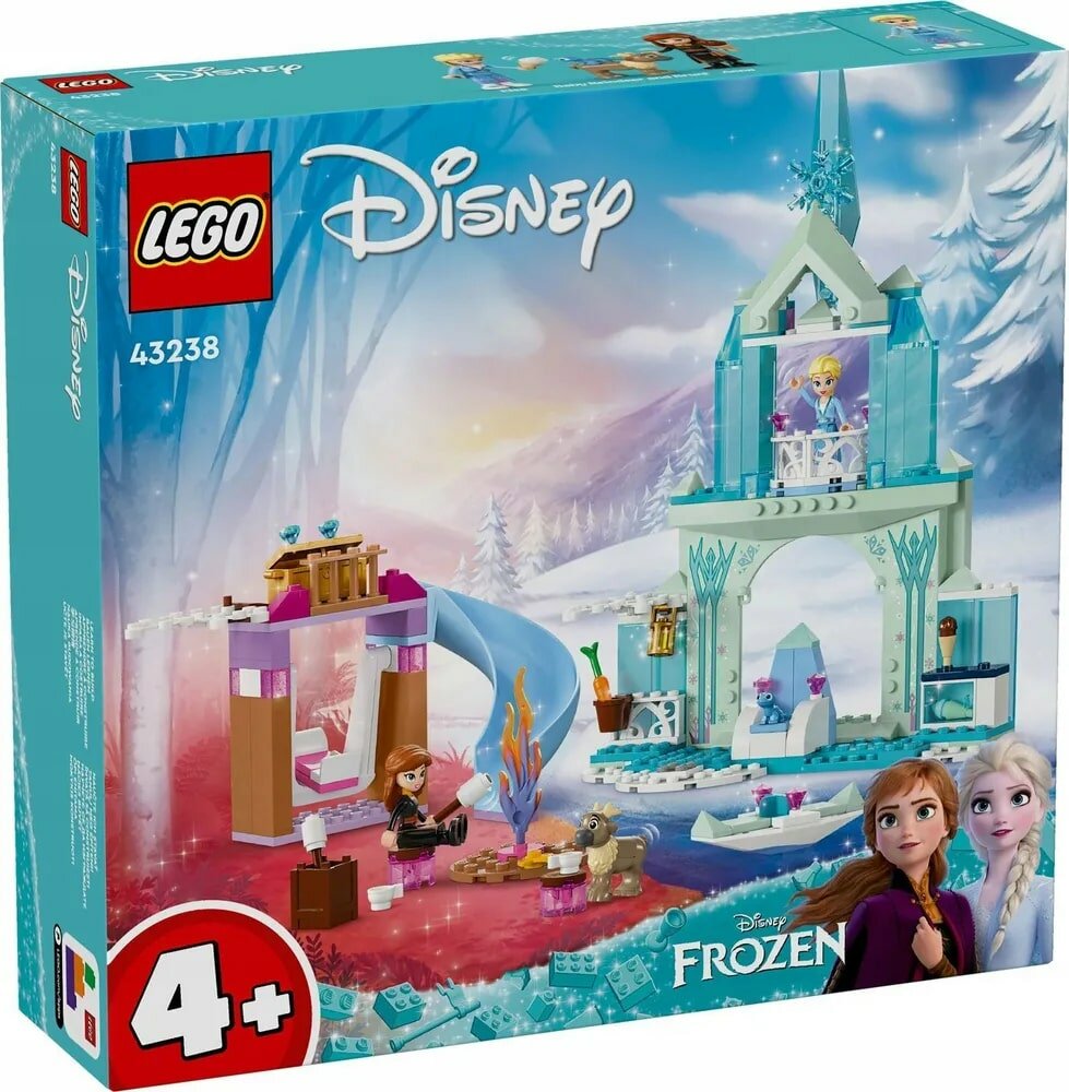 Конструктор LEGO Disney Ледяной замок Эльзы 43238, 163 детали, от 4 лет