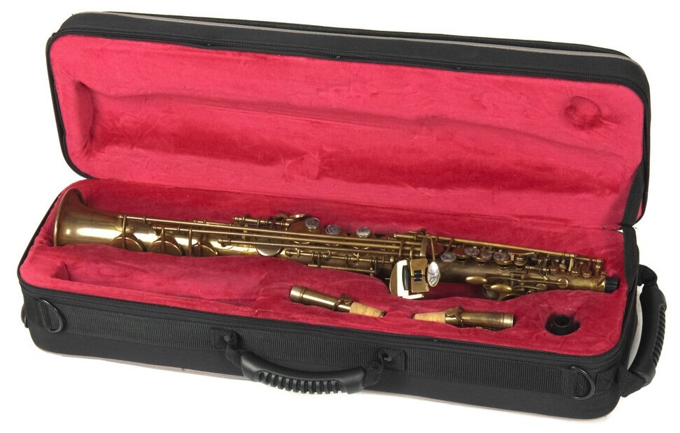 JP043G Саксофон сопрано Bb, прямой, золотой лак, John Packer — фото 1