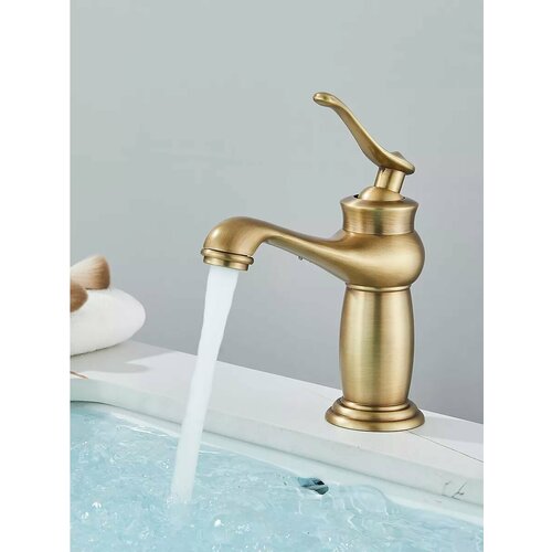 Смеситель для раковины с керамическими ручками