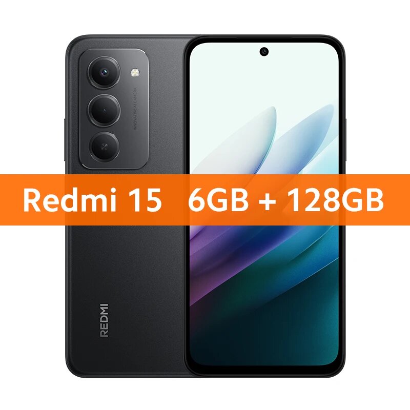Смартфон Xiaomi Redmi 15, 6/128ГБ, global