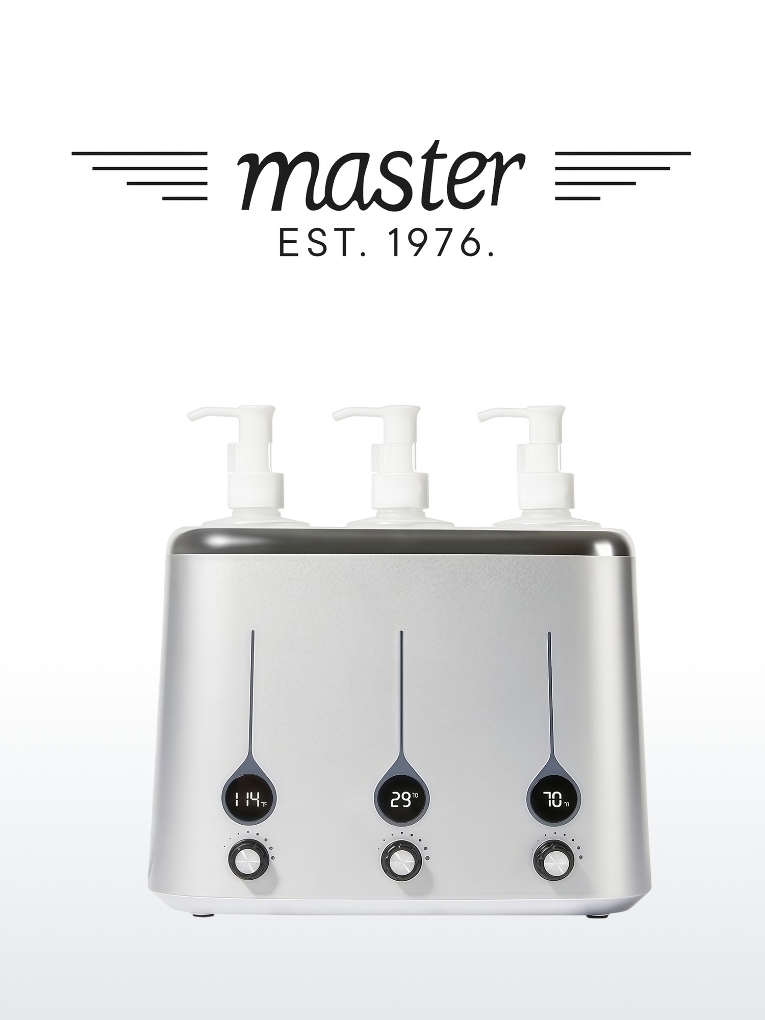 Нагреватель масла Master HOH4 регулировка температуры для массажа 3 банки