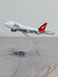Модель самолёта Boeing 747, Qantas, 14 см, Металл+пластик