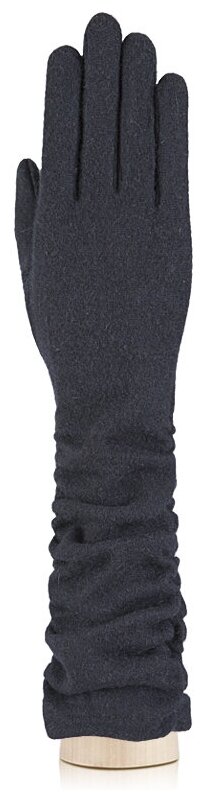 Перчатки LABBRA, шерсть, подкладка, размер 7, черный