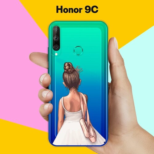 Силиконовый чехол Юная балерина на Honor 9C