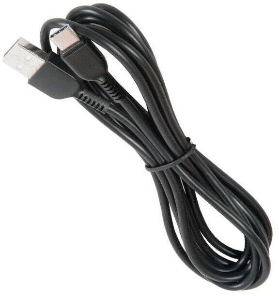 Cable / Кабель USB носо x20 Flash для Type-С, 2.0 A, длина 2.0 м, черный