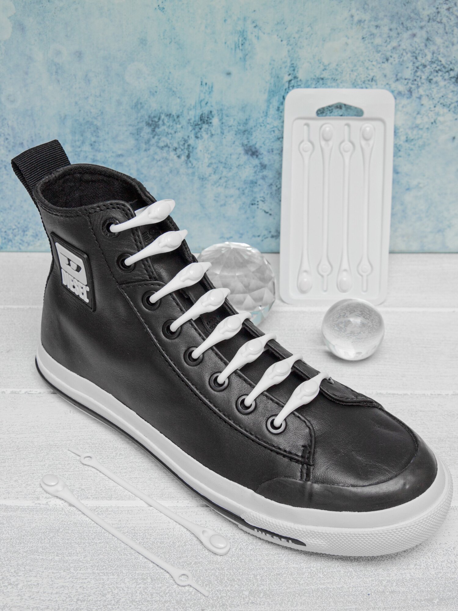 Силиконовые шнурки для обуви и кроссовок, круглые эластичные, с фиксатором. Для детей и взрослых - фотография № 10