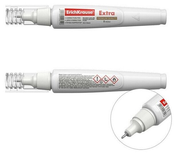 Ручка-корректор ErichKrause Extra, 8мл
