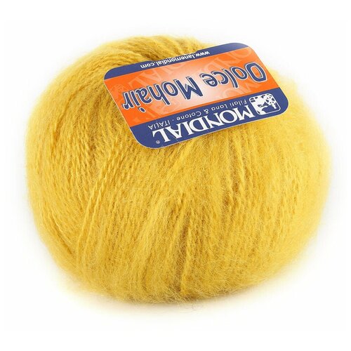 Пряжа Dolche Mohair Mondial - 1 моток (150 м, 50 гр), цвет 284