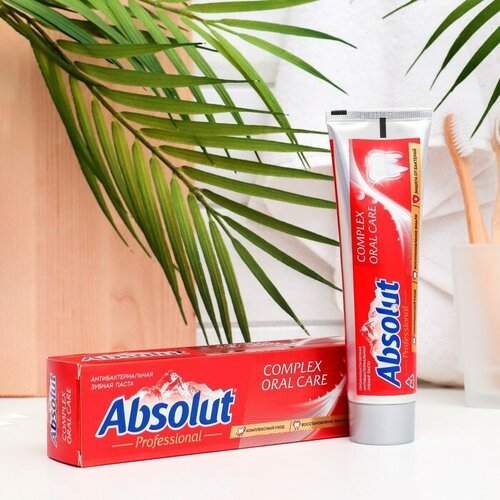 Зубная паста ABSOLUT Professional complex oral care, 110 г паста тринолоновая мазь для лечения стоматита и воспаления полости рта trinolone oral paste 5 гр