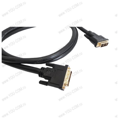 Кабель DVI Single Link Kramer C-DM/DM/XL-15 4.6m кабель dvi single link kramer c dm dm xl 25 7 6m