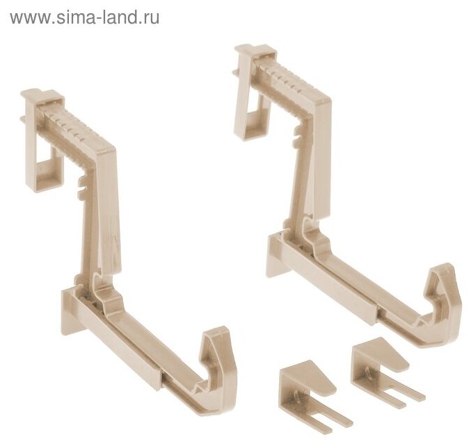 фото Крепление для балконных ящиков универс.2 шт. (Белая глина)