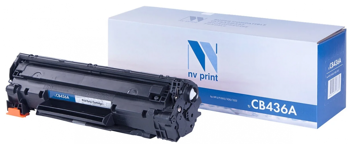 Картридж NetProduct (N-CB436A) для HP LJ P1505/M1120/M1522, 2K 99153133120 .