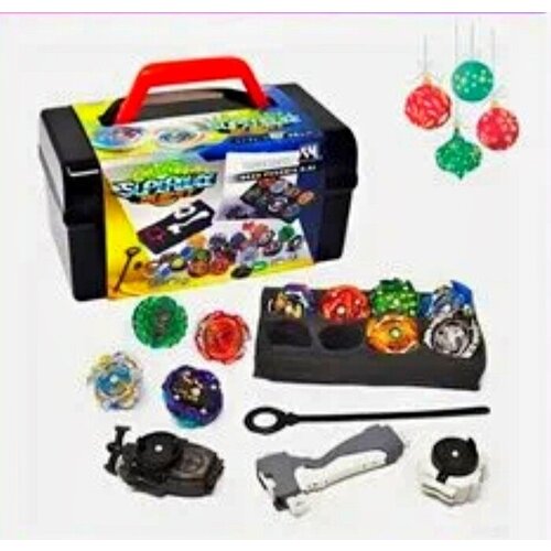 Кейс БейБлэйд Берст( Beyblade) Assembled GYRO 8 волчков, пускатели (6 сезон) NEW