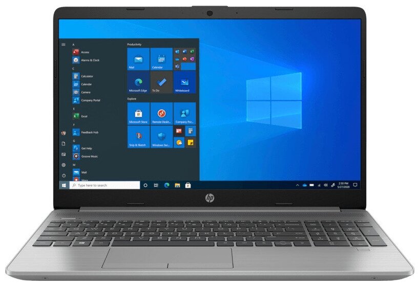 Ноутбук HP 255 G8 3V5H6EA AMD Ryzen 5 5500U, 2.1 GHz - 4.0 GHz, 8192 Mb, 15.6" Full HD 1920x1080, 256 Gb SSD, DVD нет, AMD Radeon Vega 8, DOS, серебристый, 1.74 кг