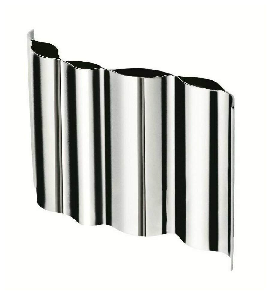 Ваза для цветов и сухоцветов интерьерная, декоративная Tableart Oslo из нержавеющей стали от Zepter