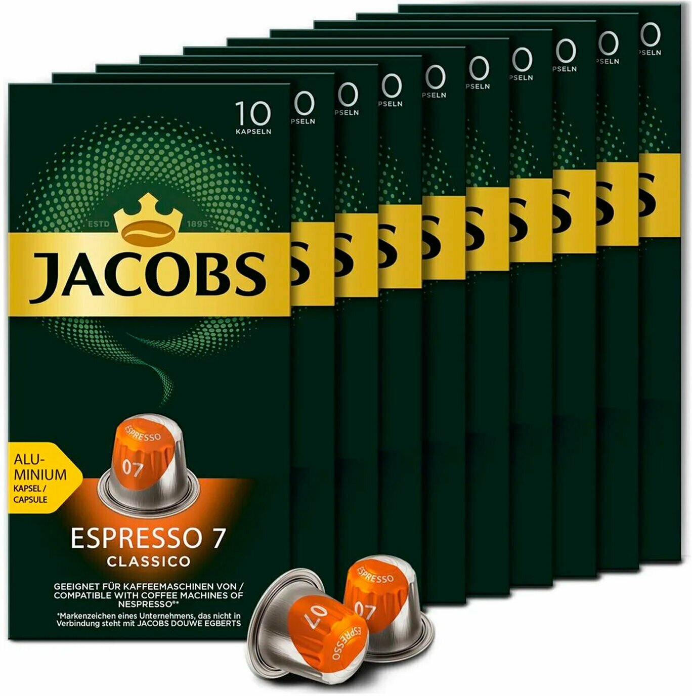 Кофе JACOBS 4057017, комплект 2 упаковки