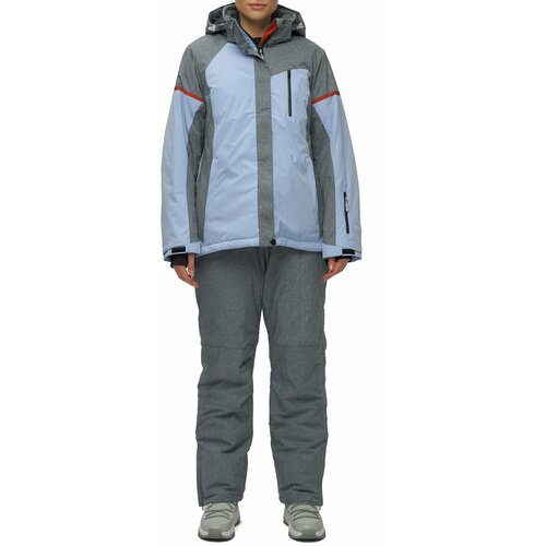 Комплект с брюками  для сноубординга, зимний, силуэт полуприлегающий, утепленный, водонепроницаемый, размер 60, фиолетовый
