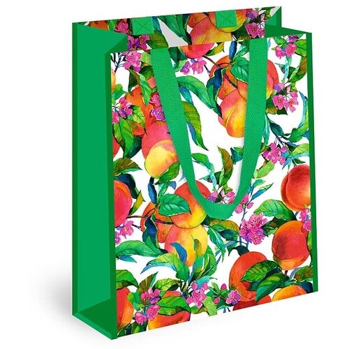 фото Сумка шоппер арт и дизайн, синтетический материал, зеленый