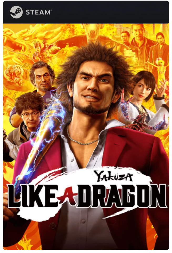 Игра Yakuza: Like a Dragon для PC, Steam, электронный ключ