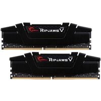 Оперативная память G.SKILL DDR4 32Gb (2x16Gb) 3200MHz pc-25600 RIPJAWS V Black (F4-3200C16D-32GVK)