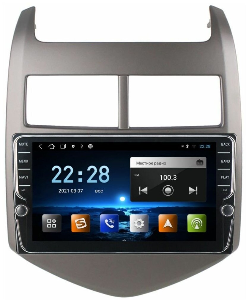 Магнитола Epic K100 Chevrolet Aveo II T300 2011-2015 - Android 11 - IPS экран