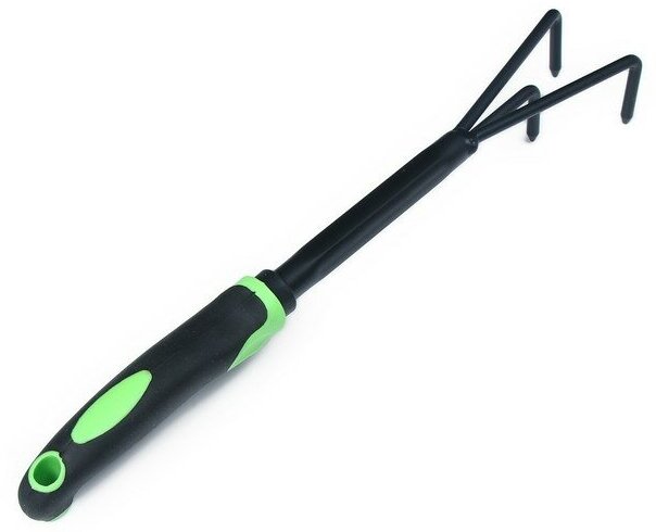 Greengo Рыхлитель Greengo, длина 36 см, 3 зубца, эргономичная прорезиненная ручка