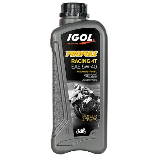 фото Синтетическое моторное масло igol propuls racing 4t 5w-40 1 л