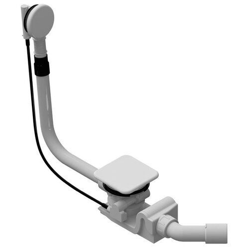 Слив перелив для ванны, белый/хром, Kaldewei Comfort-Level Conoduo KA 4080 687772000001