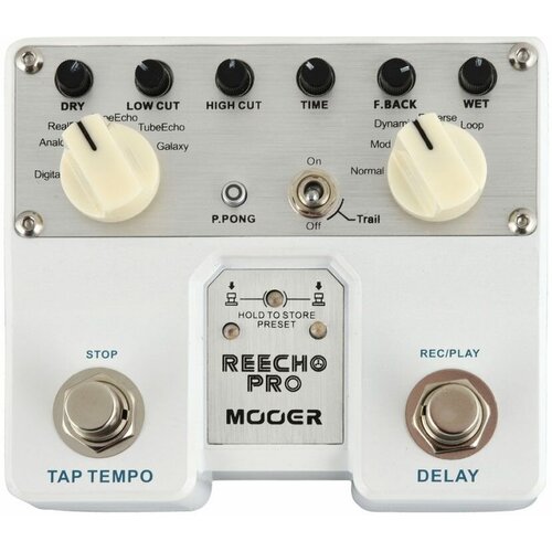 Mooer Reecho Pro двойная мини-педаль Digital Delay mooer echoverb мини педаль digital delay reverb