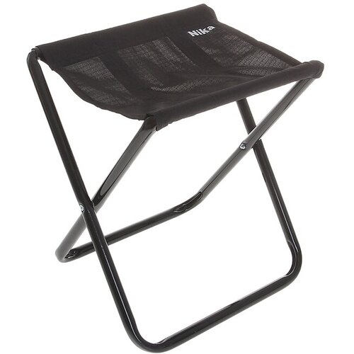 Стул походный складной ПС, 35 х 30 х 37 см, чёрный стул складной походный со спинкой nika размер 38 5 x 37 x 65 см нагрузка до 90 кг