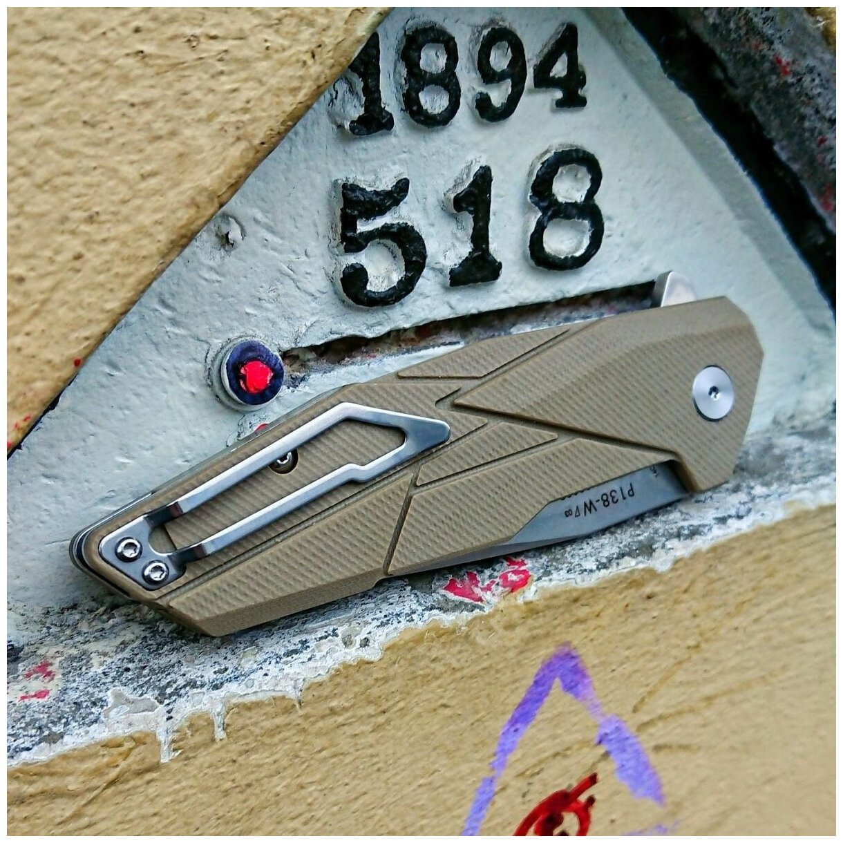 Нож складной Ruike - фото №5