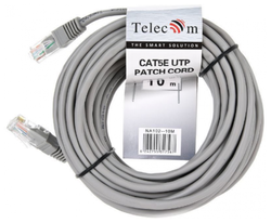 Патч-корд Telecom NA102--10M RJ-45 (M) - RJ-45 (M) 10 м CAT5e