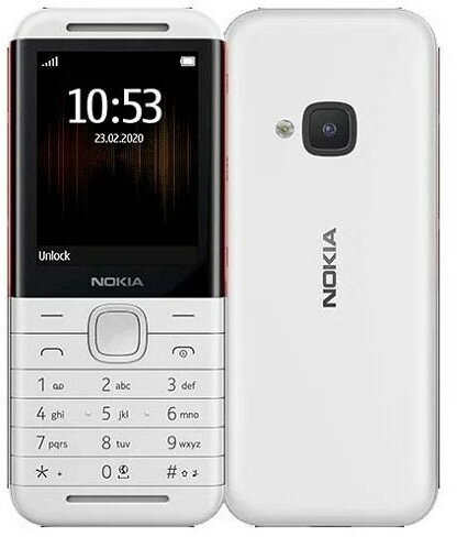 Nokia Мобильный телефон 5310 DS White Red DSP 16PISX01B06