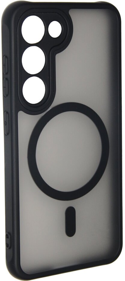 Чехол Creative Case для Samsung S23 Plus (Самсунг С23 плюс) магнитный, совместимый с MagSafe (магсейф), противоударный