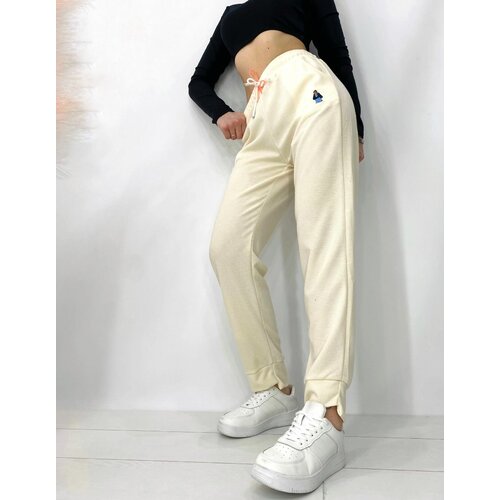 Женские брюки, модель B2260бежевый, размер 56-58