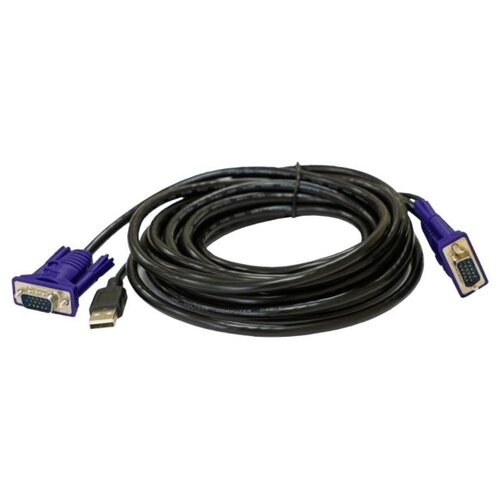 Кабель D-Link DKVM-CU5 B1A solid 5м черный