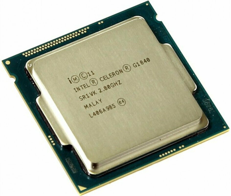 Процессор Intel Celeron G1840 сокет 1150 2 ядра 2,8ГГц 54 Вт OEM