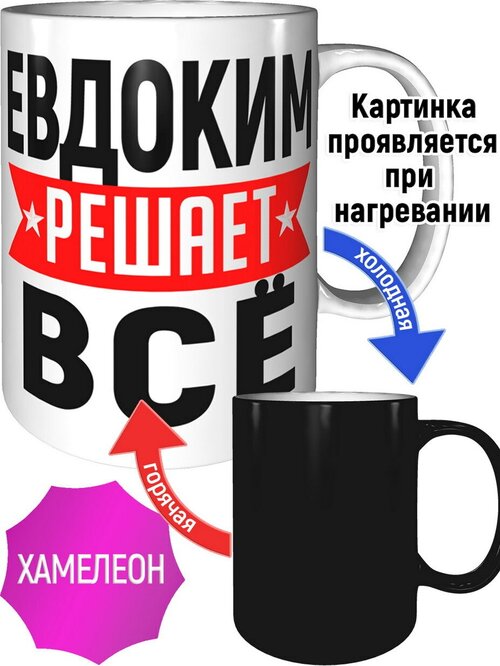 Кружка Евдоким решает всё - с проявление картинки от тепла