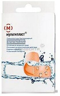 Пластырь Мультипласт бактерицидный влагостойкий 20 шт. ОАО Новосибхимфарм - фото №11