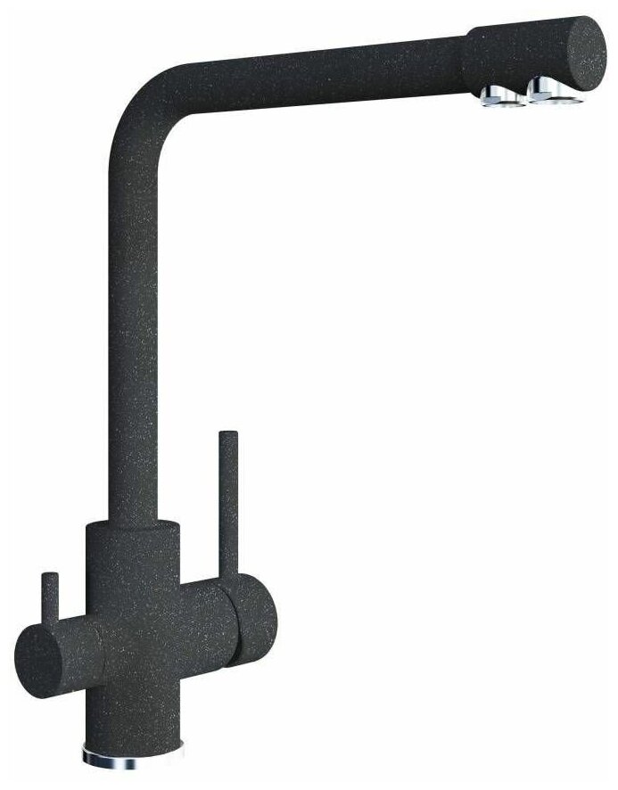 фото Смеситель для кухни под фильтр Dr. Gans Акцент Dg Графит 339.06H.2123.411