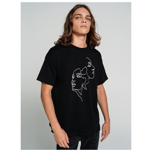 фото Футболка твое 71826 размер xl, черный