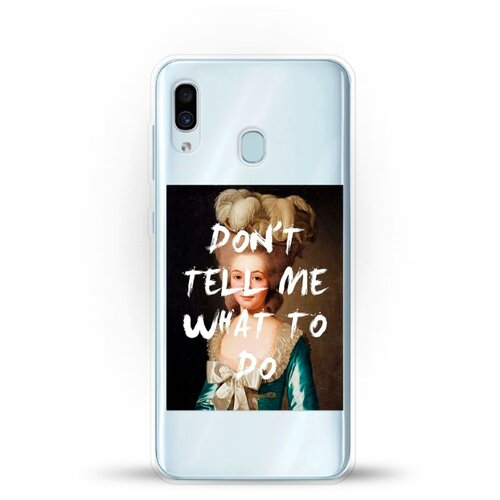 фото Силиконовый чехол не указывай на samsung galaxy a20 andy & paul