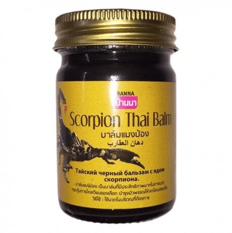 Бальзам Banna Scorpion Thai Balm, 50 мл